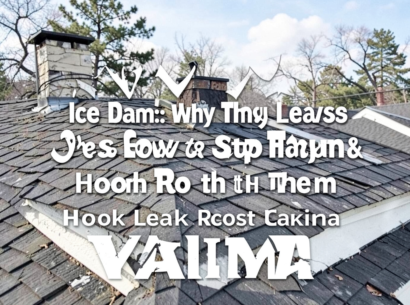 Ice Dams: Why They Cause Leaks & How to Stop Them, Roof Leak Repair Cost in Yakima