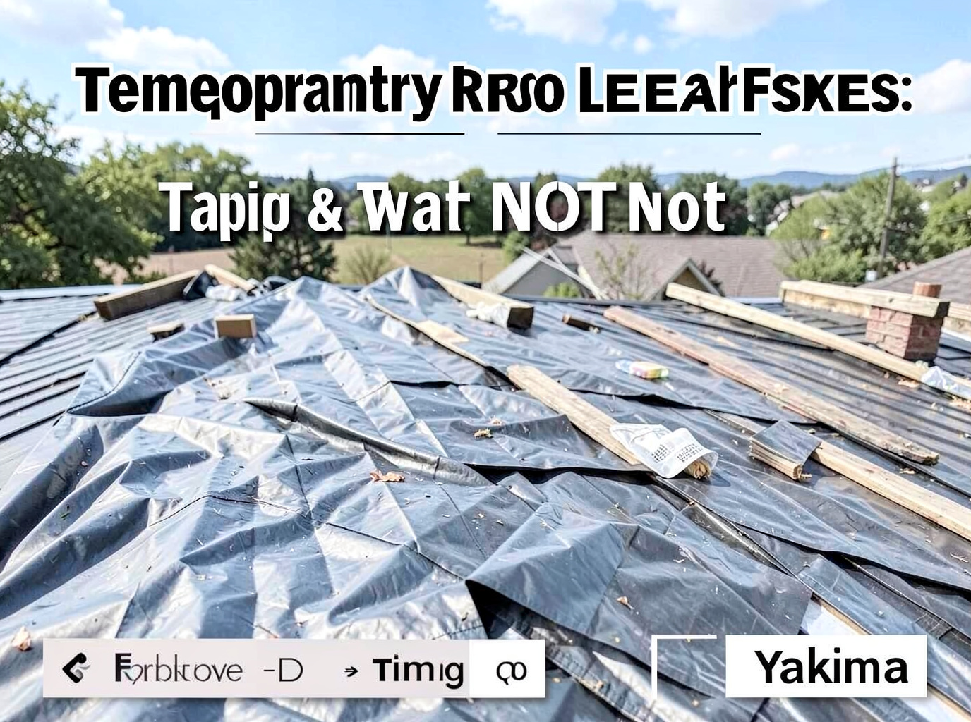 roof repair in Washington Park, WA